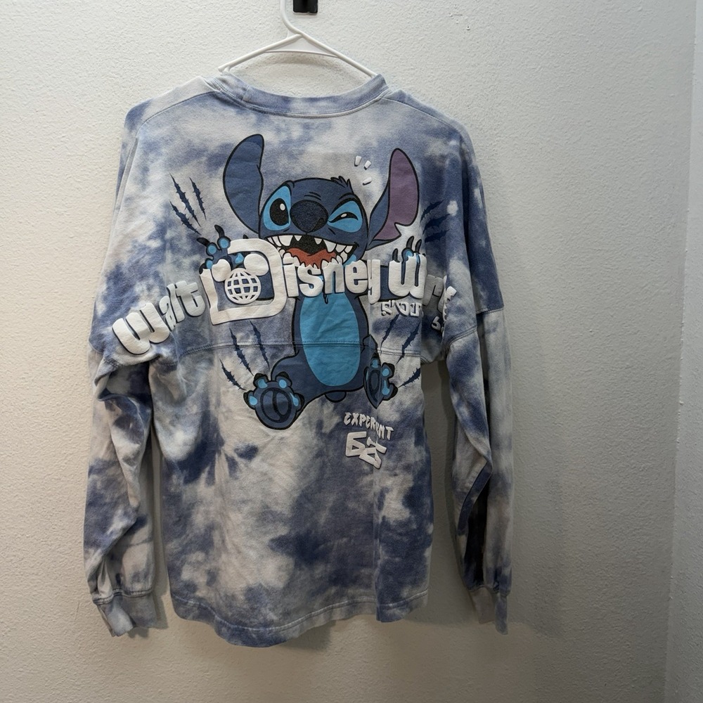 Disney Spirit Jersey Shirt Adult XS Stitch Experiment 626 Disneyland Tie Dye